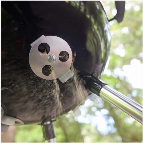 Weber Bar-B-Kettle 47 cm faszenes grill, fekete