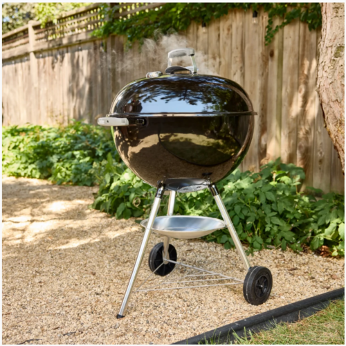 Weber Bar-B-Kettle 57 cm faszenes grill, fekete