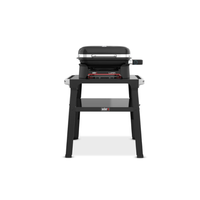 Weber Lumin Compact elektromos grill állvánnyal, fekete