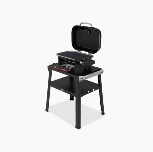 Weber Lumin Compact elektromos grill állvánnyal, fekete