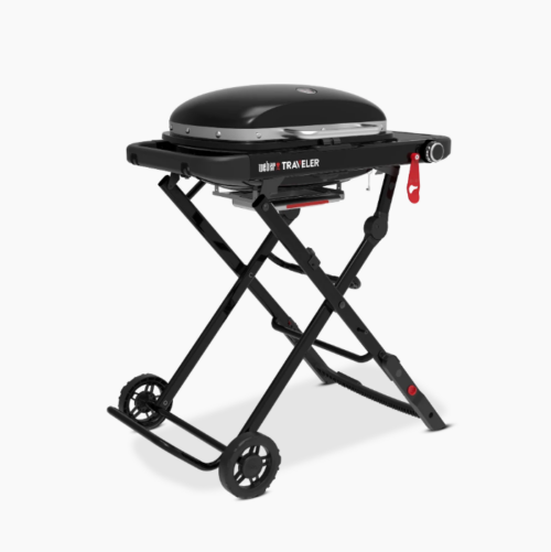 Weber Traveler Compact WW hordozható gázgrill, fekete