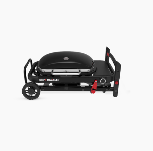 Weber Traveler Compact WW hordozható gázgrill, fekete