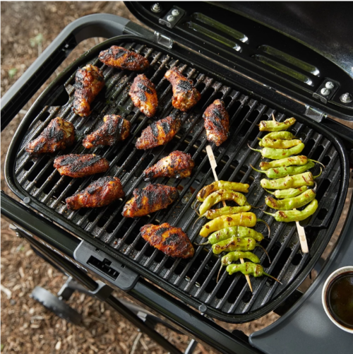 Weber Traveler Compact WW hordozható gázgrill, fekete