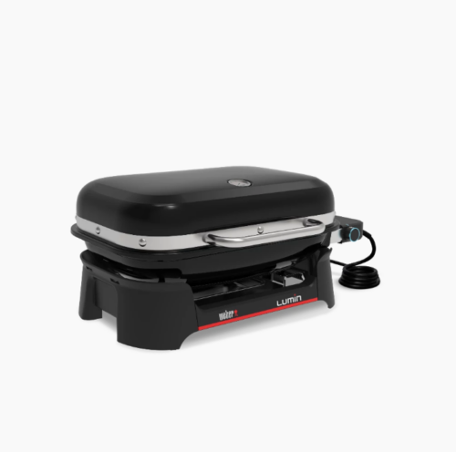 Weber Lumin asztali elektromos grill, fekete